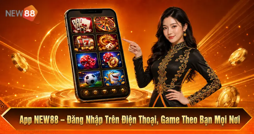 App NEW88 – Đăng Nhập Trên Điện Thoại, Game Theo Bạn Mọi Nơi