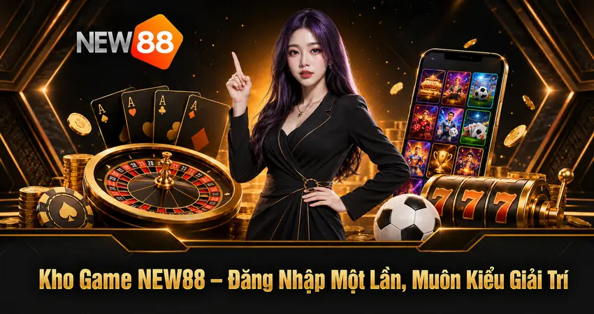  Kho Game NEW88 – Đăng Nhập Một Lần, Muôn Kiểu Giải Trí